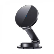 Joyroom car holder 'JR-ZS408' black (wireless charging 15W) (magnetic / adhesive)
