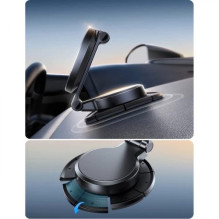 Joyroom car holder 'JR-ZS408' black (wireless charging 15W) (magnetic / adhesive)