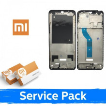 Screen for Xiaomi Redmi 14C 4G / Poco C75 black with frame (Service Pack)