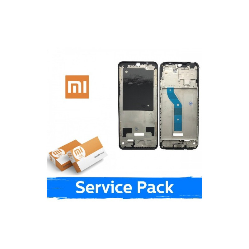 Ekranas skirtas Xiaomi Redmi 14C 4G / Poco C75 juodas su rėmeliu (Service Pack)