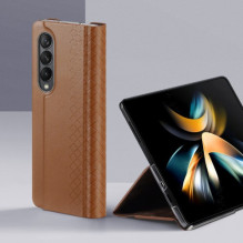 Case Dux Ducis "Bril" for Samsung F936 Z Fold4 brown