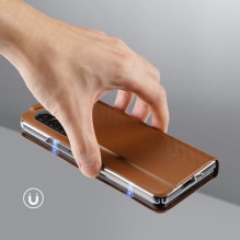 Case Dux Ducis "Bril" for Samsung F936 Z Fold4 brown