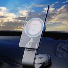 Car holder Dudao'F21 Pro' black (15W / Magsafe Compatible) (magnetic / adhesive)