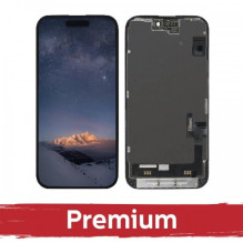 Screen for iPhone 15 Pro Max black (INCELL / Premium) / *Removable IC* /