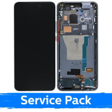 Screen for Xiaomi Poco F2 Pro with frame / Cyber Grey / (Service Pack)