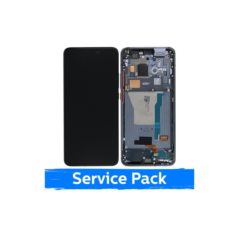 Ekranas skirtas Xiaomi Poco F2 Pro su rėmeliu / Cyber Grey / (Service Pack)