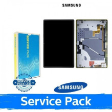Ekranas skirtas Samsung X810 / X816 Tab S9 Plus juodas (Service Pack)