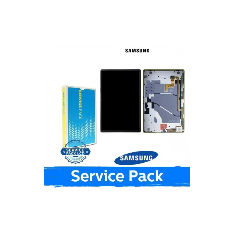 Ekranas skirtas Samsung X810 / X816 Tab S9 Plus juodas (Service Pack)