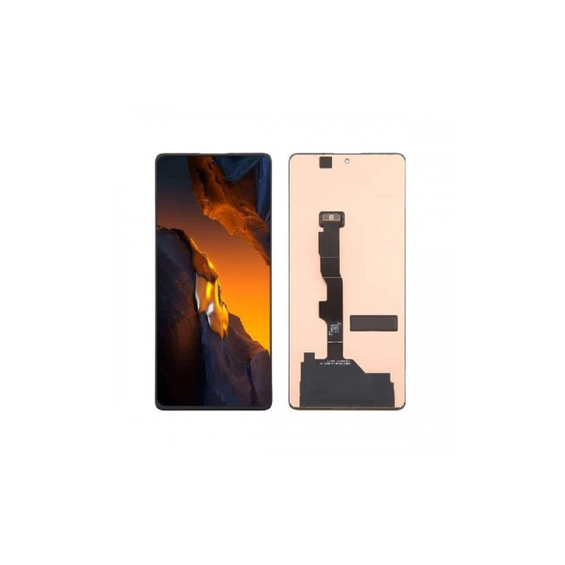 Ekranas skirtas Xiaomi Redmi Note 13 5G / Poco F5 5G juodas HQ