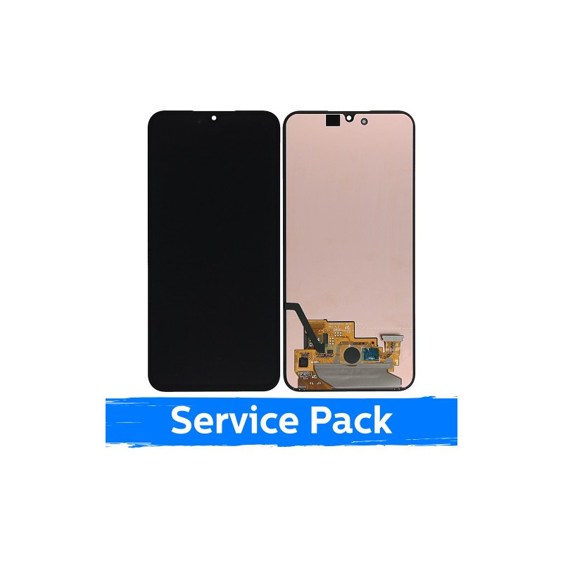 Ekranas skirtas Samsung A346 A34 5G juodas (Service Pack) (NF version)