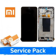Ekranas skirtas Xiaomi 13 Lite su rėmeliu / Lite Pink / (Service Pack)