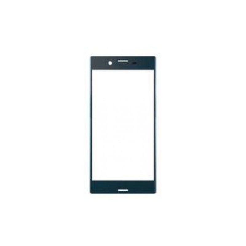 Screen glass for Sony Xperia XZ F8332 black HQ