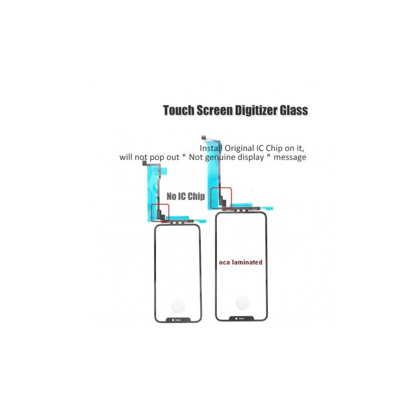 Touchscreen for 'Pro+' Apple iPhone 11 Pro / WITHOUT IC / glass + OCA / set