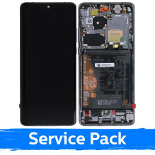 Ekranas skirtas Huawei P50 Pro su rėmeliu / Golden Black / (Service Pack)