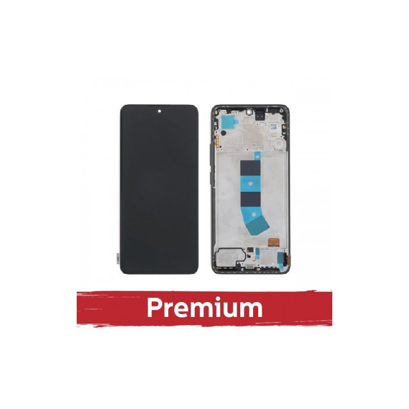 Ekranas skirtas Xiaomi Redmi Note 13 4G su rėmeliu / Mint Green / OEM