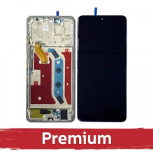 Ekranas skirtas Huawei Honor Magic4 Lite (Honor X9 5G) su rėmeliu / Titanium Silver / OEM
