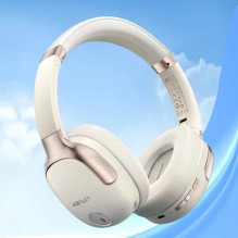 Bevielės ausinės Acefast 'H2' baltos (Bluetooth 5.3 / Active Noise Cancellation)