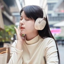 Wireless headphones Acefast 'H2' white (Bluetooth 5.3 / Active Noise Cancellation)