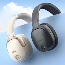 Bevielės ausinės Acefast 'H2' baltos (Bluetooth 5.3 / Active Noise Cancellation)
