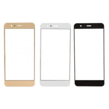 Screen glass for Huawei P10 Lite white HQ