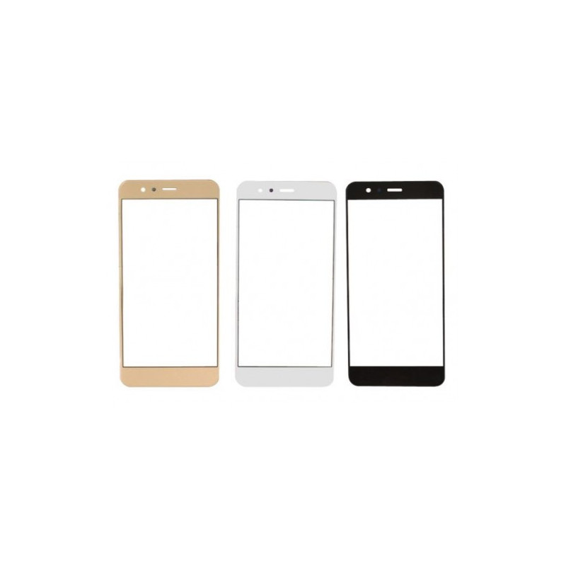 Screen glass for Huawei P10 Lite white HQ