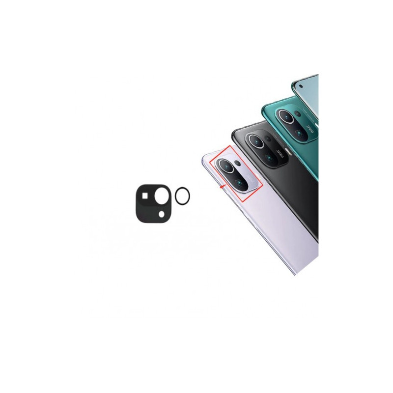 Rear camera glass for Xiaomi Mi 11 Pro rear camera glass (2pcs)