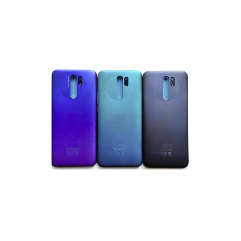 Galinis dangtelis skirtas Xiaomi Redmi 9 juodas HQ