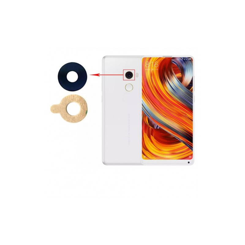 Galinės kameros stikliukas skirtas Xiaomi Mi Mix 2 galinės kameros stikliukas
