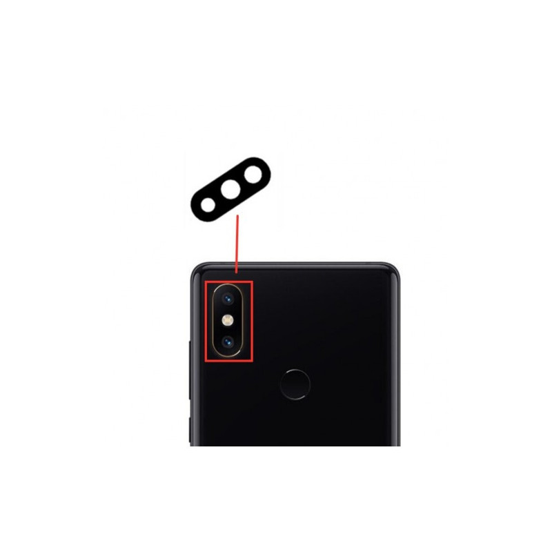 Rear camera glass for Xiaomi Mi Mix 2S rear camera glass