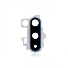Rear camera glass for OnePlus 8 Pro rear camera glass / Ultramarine Blue / (with frame)