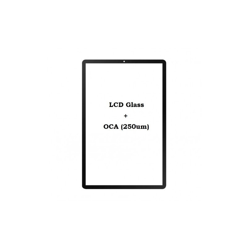 Screen glass for 'Pro+' Apple iPad Air 3 (2019) / iPad Pro 10.5'' / black / glass + OCA XH 250um