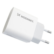 Charger Wozinsky 'Quick Charge' white PD 20W + cable 'Type-C / Lightning' 100cm Charger Wozinsky 'Quick Charge' white PD 20W + cable 'Type-C / Lightning' 100cm