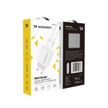 Įkroviklis Wozinsky 'Quick Charge' baltas PD 20W + laidas 'Type-C / Lightning' 100cm Įkroviklis Wozinsky 'Quick Charge' baltas PD 20W + laidas 'Type-C / Lightning' 100cm