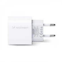 Įkroviklis Wozinsky 'Quick Charge' baltas PD 20W + laidas 'Type-C / Lightning' 100cm Įkroviklis Wozinsky 'Quick Charge' baltas PD 20W + laidas 'Type-C / Lightning' 100cm