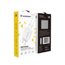 Charger Wozinsky 'Quick Charge' white PD 20W + cable 'Type-C / Lightning' 100cm Charger Wozinsky 'Quick Charge' white PD 20W + cable 'Type-C / Lightning' 100cm