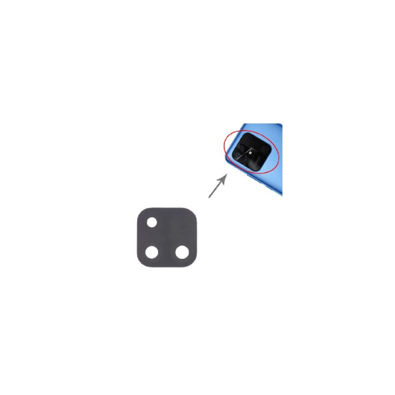 Rear camera glass for Xiaomi Poco C40 rear camera glass