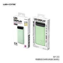 External battery WK Design 'WP-163' black 20000mAh