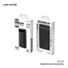 External battery WK Design 'WP-163' black 20000mAh