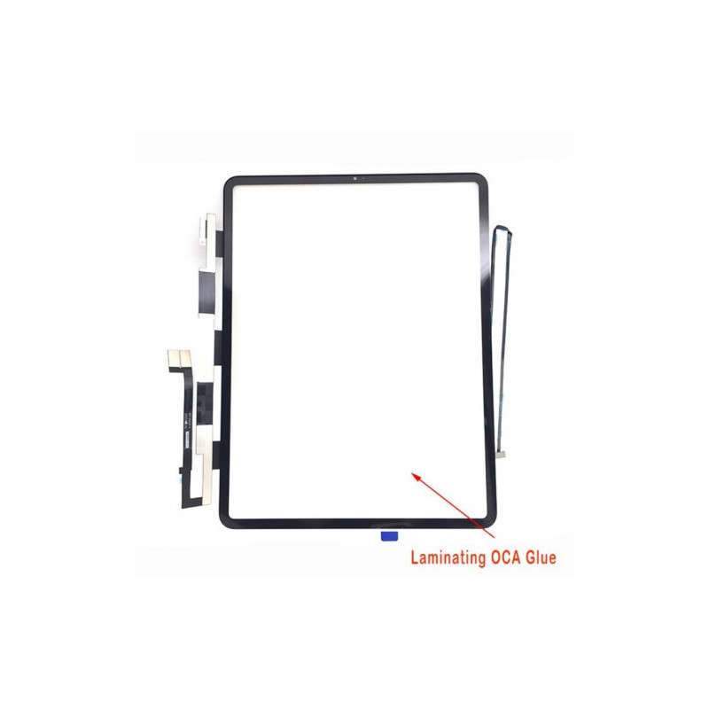 Touchscreen for 'Pro+' Apple iPad Pro 11'' (1st 2018) / iPad 11'' (2nd 2020) / black / glass + OCA XH 250um