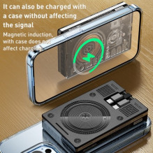 External battery WK Design 'WP-331' black 10000mAh (Wireless Charge 15W / PD 20W / QC3.0 22.5W)