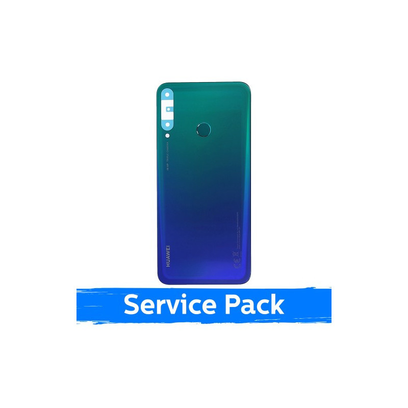 Galinis dangtelis skirtas Huawei P40 Lite E / Aurora Blue / (Service Pack)