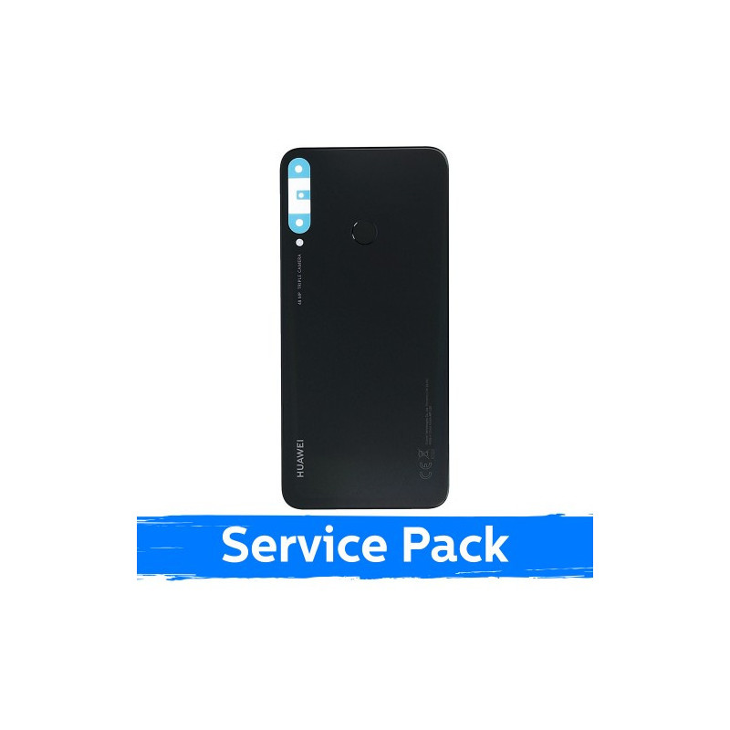 Galinis dangtelis skirtas Huawei P40 Lite E / Midnight Black / (Service Pack)