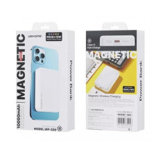 External battery WK Design 'WP-329' white 10000mAh (Wireless Charge 15W / PD 20W / QC3.0 22.5W)