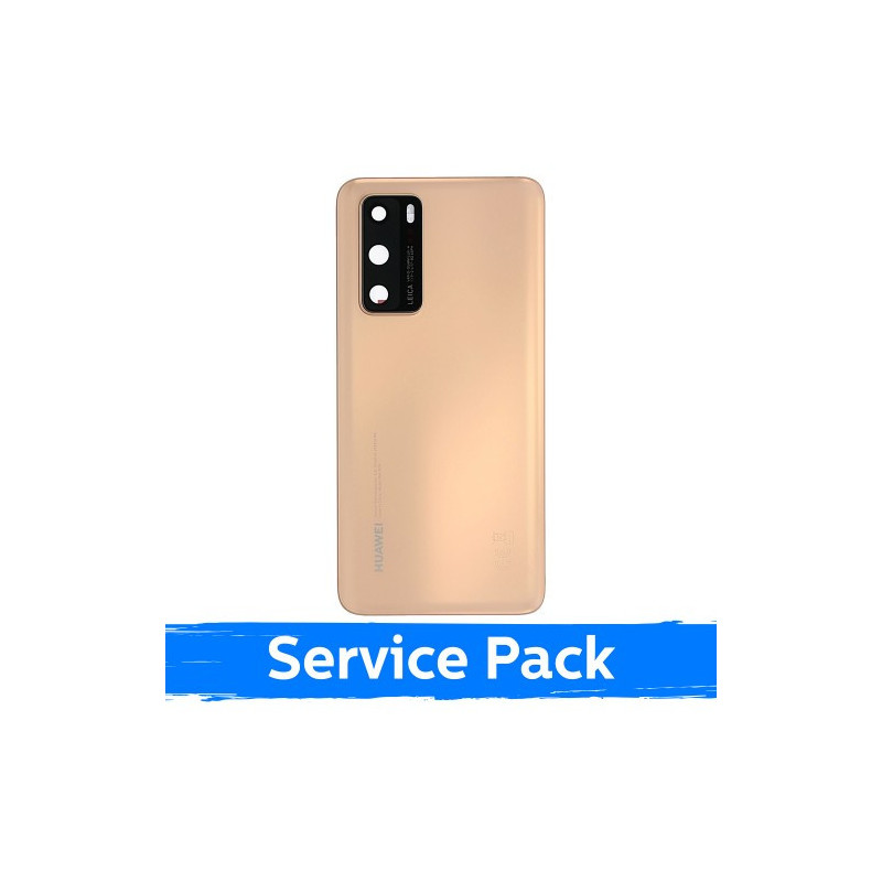 Galinis dangtelis skirtas Huawei P40 / Blush Gold / (Service Pack)