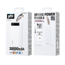 External battery WK Design 'WP-281' white 30000mAh