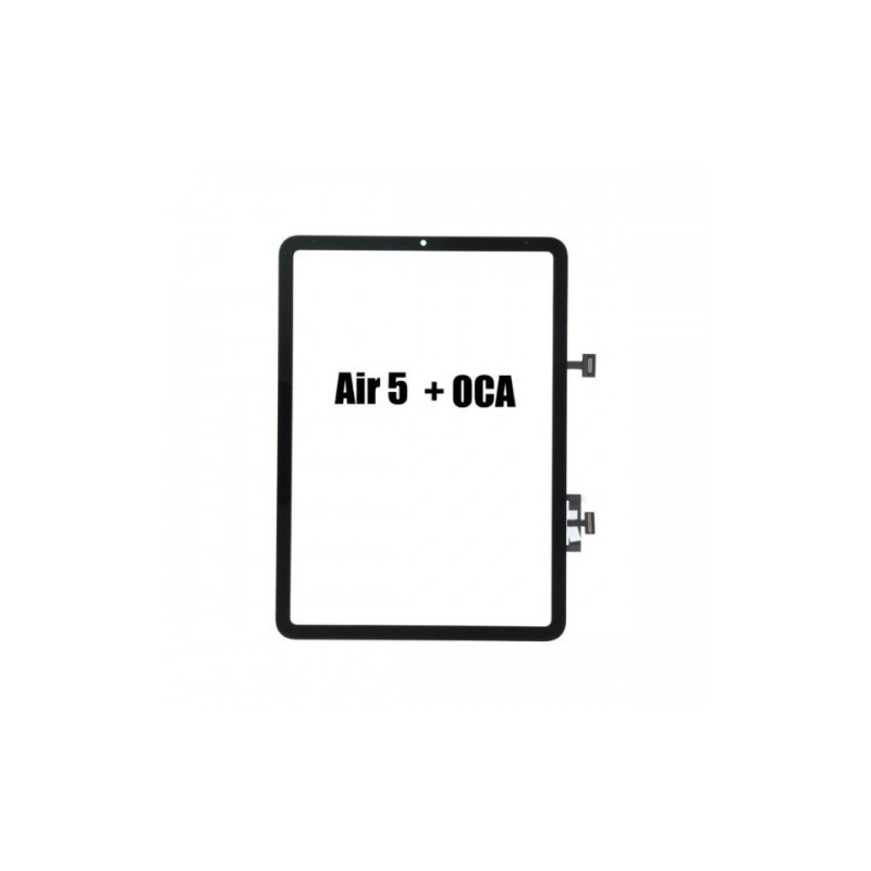 Touchscreen for 'Pro+' Apple iPad Air 5 (2022) / black / glass + OCA XH 250um