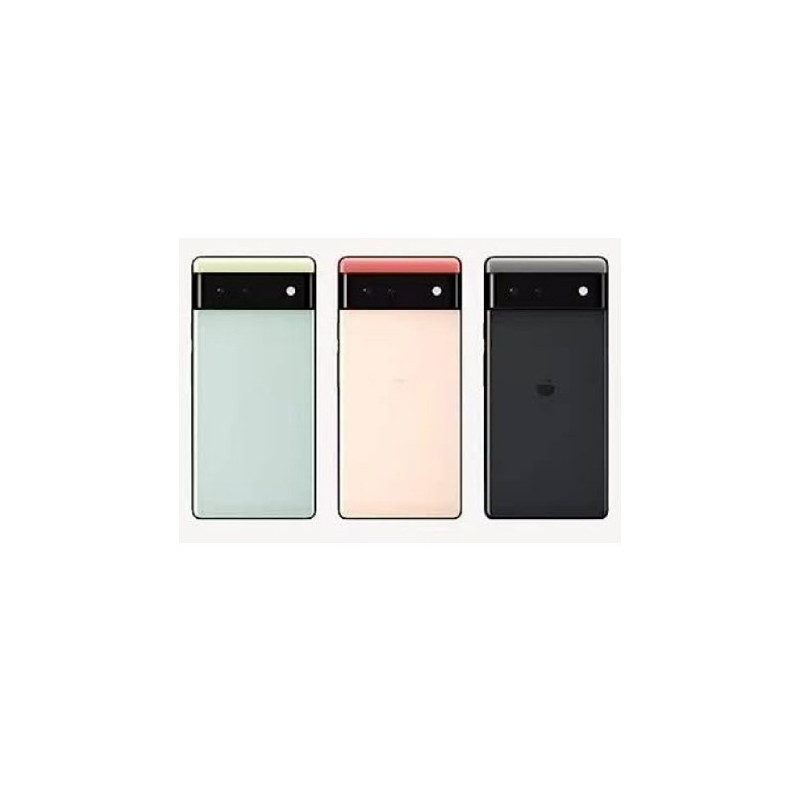 Galinis dangtelis skirtas Google Pixel 6 / Kinda Coral / (su kameros stikliuku) / OEM