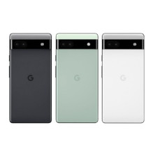Back cover for Google Pixel 6A / Chalk / (with camera glass) / OEM