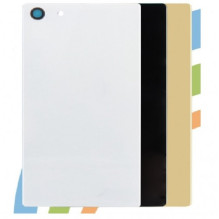 Back cover for Sony Xperia M5 E5603 with sticker white HQ
