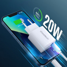 Charger Choetech 'Q5004' white (USB-C / 20W) (2pcs) Charger Choetech 'Q5004' white (USB-C / 20W) (2pcs)
